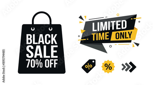 70% Off Promotional Graphic Design
