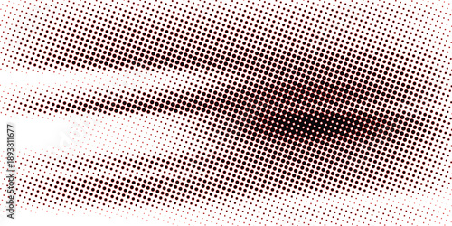 Set of halftone dots gradient pattern texture isolated on white background. Straight dotted spots using halftone circle dot raster texture. Vector blot half tone collection.