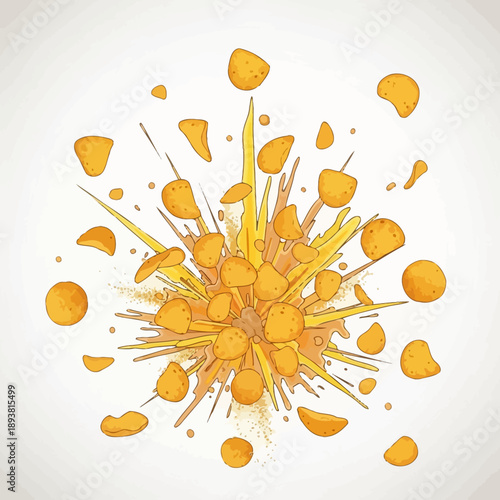 Explosion of Chips