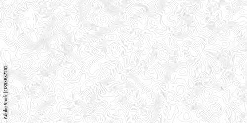 Black and white lines seamless Topographic map patterns, topography line map. Vintage outdoors style. The stylized height of the topographic map contour in lines and contours isolated on transparent.