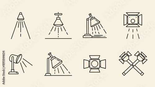 Film lighting equipment and tools.