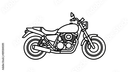 Motorcycle bike vehicle transport machine.