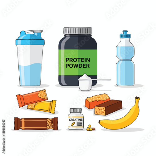 Healthy Snacks and Fitness Essentials