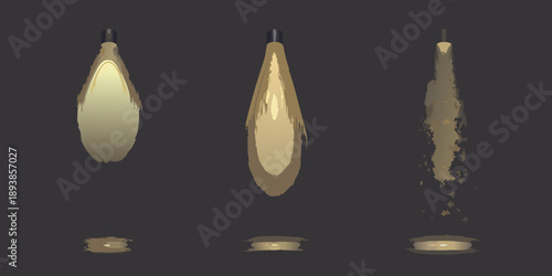 Three burning matchsticks in varying stages of combustion against a dark backdrop