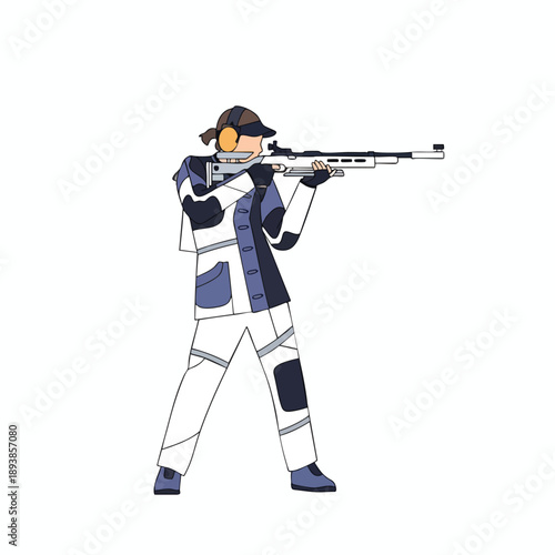 Shooter in Tactical Gear