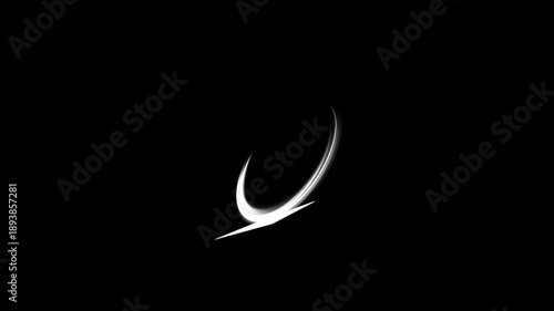 4k Fast anime sword slash with energy trail and impact sparks,twice hit  Sword slash overlay, Anime Style Magic Sword Slash Impact VFX Overlay,Sword Slash Attack Effect with Particles on black screen