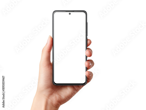 Hand holding a blank smartphone (1)