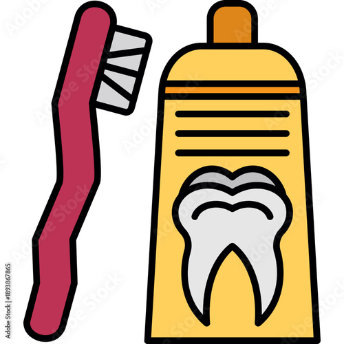 Toothpaste Icon