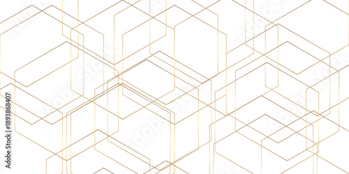 Abstract minimal geometric white light background design. white transparent material in triangle diamond and squares shapes in random geometric pattern.