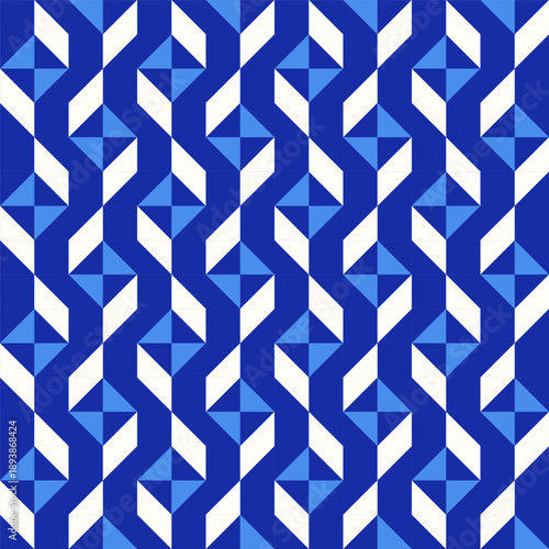 Geometric precision aesthetic, color block tessellation modern seamless vector patterns. Neutral retro colors. Repeatable design for fabric collection, wallpapers,