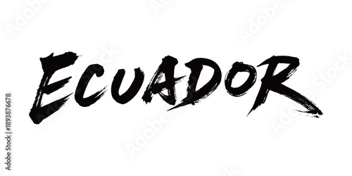 ECUADOR Handwriting
