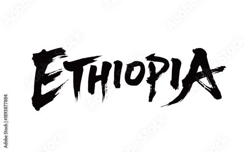 ETHIOPIA Handwriting
