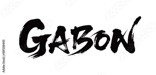 GABON Handwriting
