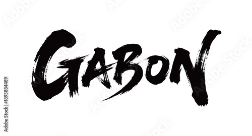 GABON Handwriting
