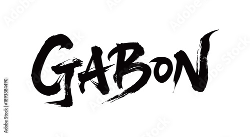 GABON Handwriting
