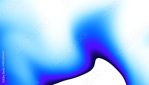Blue minimal wavy lines abstract futuristic tech background. Overlay blue gradient PNG digital banner design concept illustration