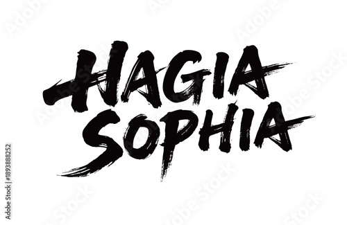 HAGIA SOPHIA Handwriting
