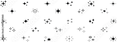 star icon. Shine sparkle icon. Sparkle star icons.   Vector blink star. Sparkle vector icons set. Shine symbol illustration. Shine icons. Stars sparkles vector