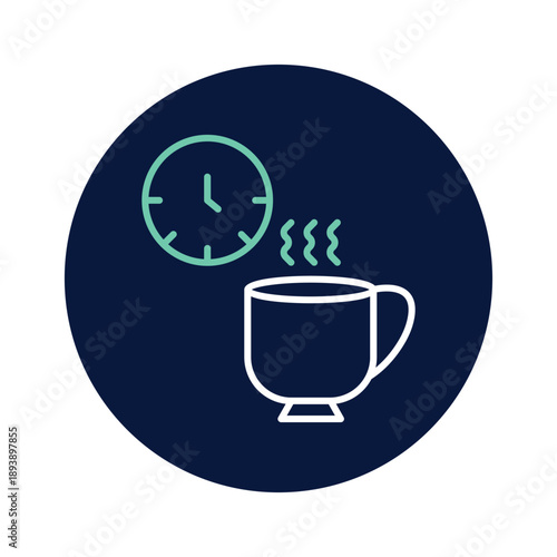 Coffee Break vector, pixel perfect, illustrator file 
