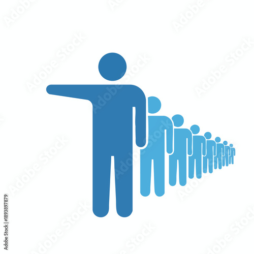 Leader Guiding Team Members