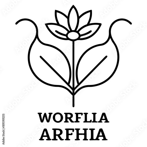 Wolffia Arrhiza, The World's Smallest Flowering Plant, Detailed Vector Art