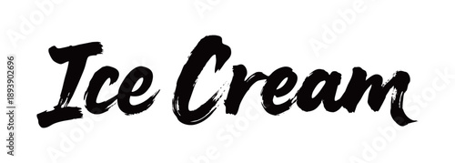 Ice Cream Handwriting
