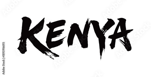 KENYA Handwriting
