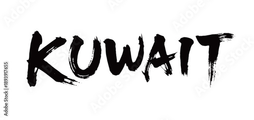 KUWAIT Handwriting

