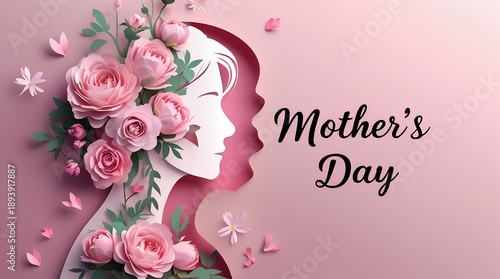 HAPPY MOTHRS DAY background design