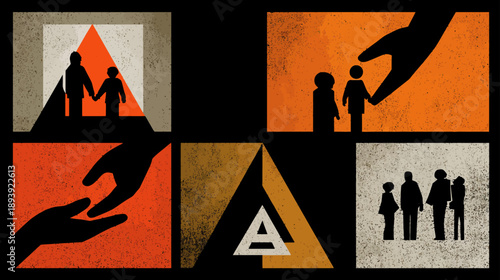 Geometric Sacred Symbols Collection. Abstract Esoteric Mystery Signs Set. Spiritual Alchemy Ornaments, Astrology Vector Art.