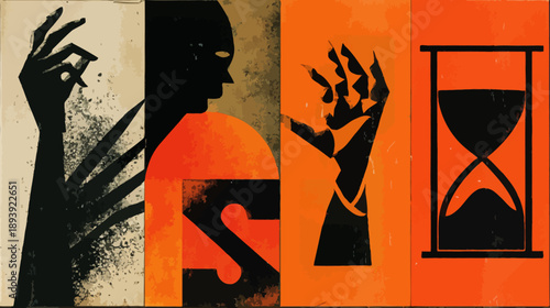 Geometric Sacred Symbols Collection. Abstract Esoteric Mystery Signs Set. Spiritual Alchemy Ornaments, Astrology Vector Art.