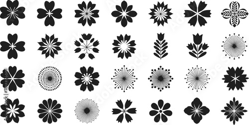 Ornate black and white vintage circular frame with intricate baroque scrollwork and elegant floral engraving isolated on white background for classic luxury certificate design