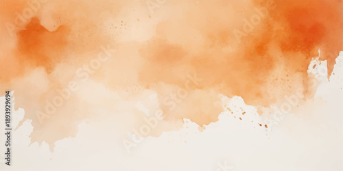 Abstract watercolor and grunge background featuring an ancient world map on vintage parchment paper with an aged brown texture and antique retro atlas illustration