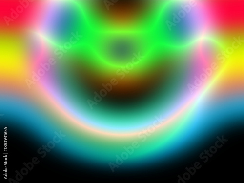 Canvastavla neon style aesthetic  gradient  abstract blured glitter effect background