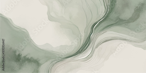 Abstract blue smoke background with flowing waves and soft textures