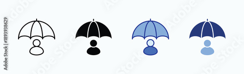 Life Icon Sheet Multiple Style Collection Isolated Vector