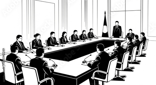 business people meeting in a meeting room