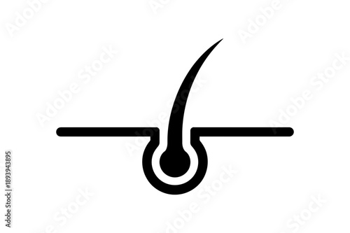 A minimalist vector graphic of a checkmark icon on a white background