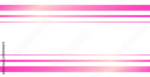 Pink Lines Border Frame on White Background. Abstract Wallpaper. Vector Illustration