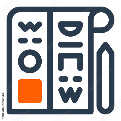 Ancient Egyptian hieroglyphs traditional writing symbol