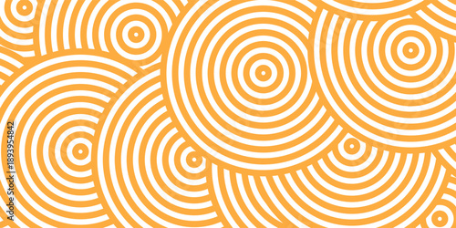 Instant noodle ramen pattern background. Yellow geometric texture of pasta. modern eps 10.