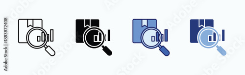 Product development Icon Sheet Multiple Style Collection Isolated Vector