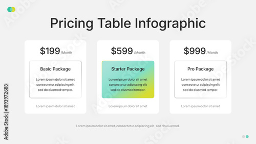 Pricing Table