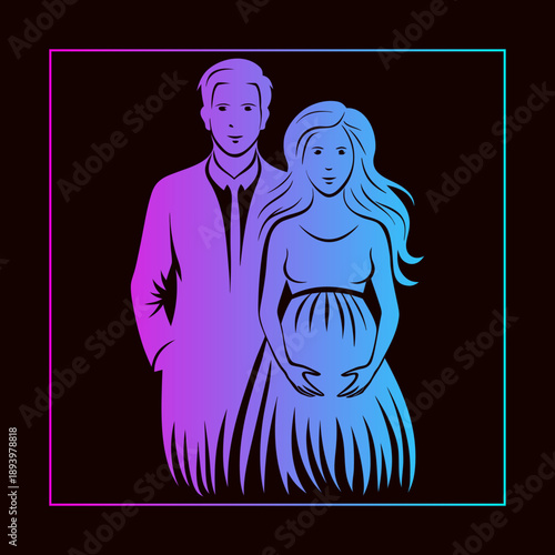 Couple Expecting Baby Art