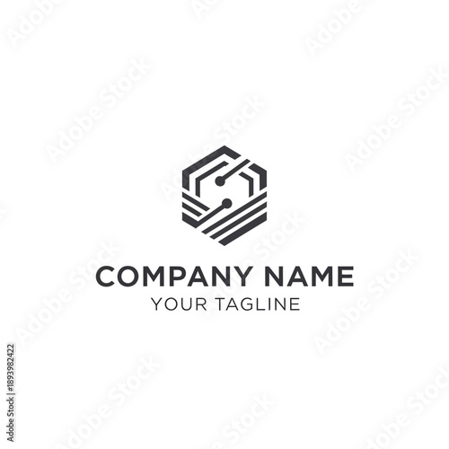 Company Logo Design Template Layout.