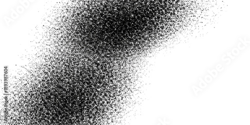 An abstract black and white background featuring a macro pattern of clear water drops and liquid bubbles on a wet glass surface

