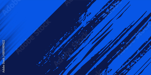 Design blue color pattern gradient grunge texture background. watercolor