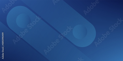 Abstract elegant blue background with diagonal lines. Dynamic shapes composition. digital