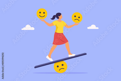 Balance and Feelings Concept