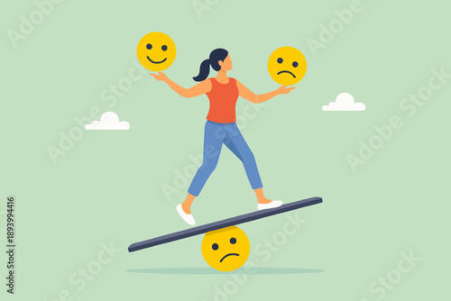 Balance and Feelings Concept